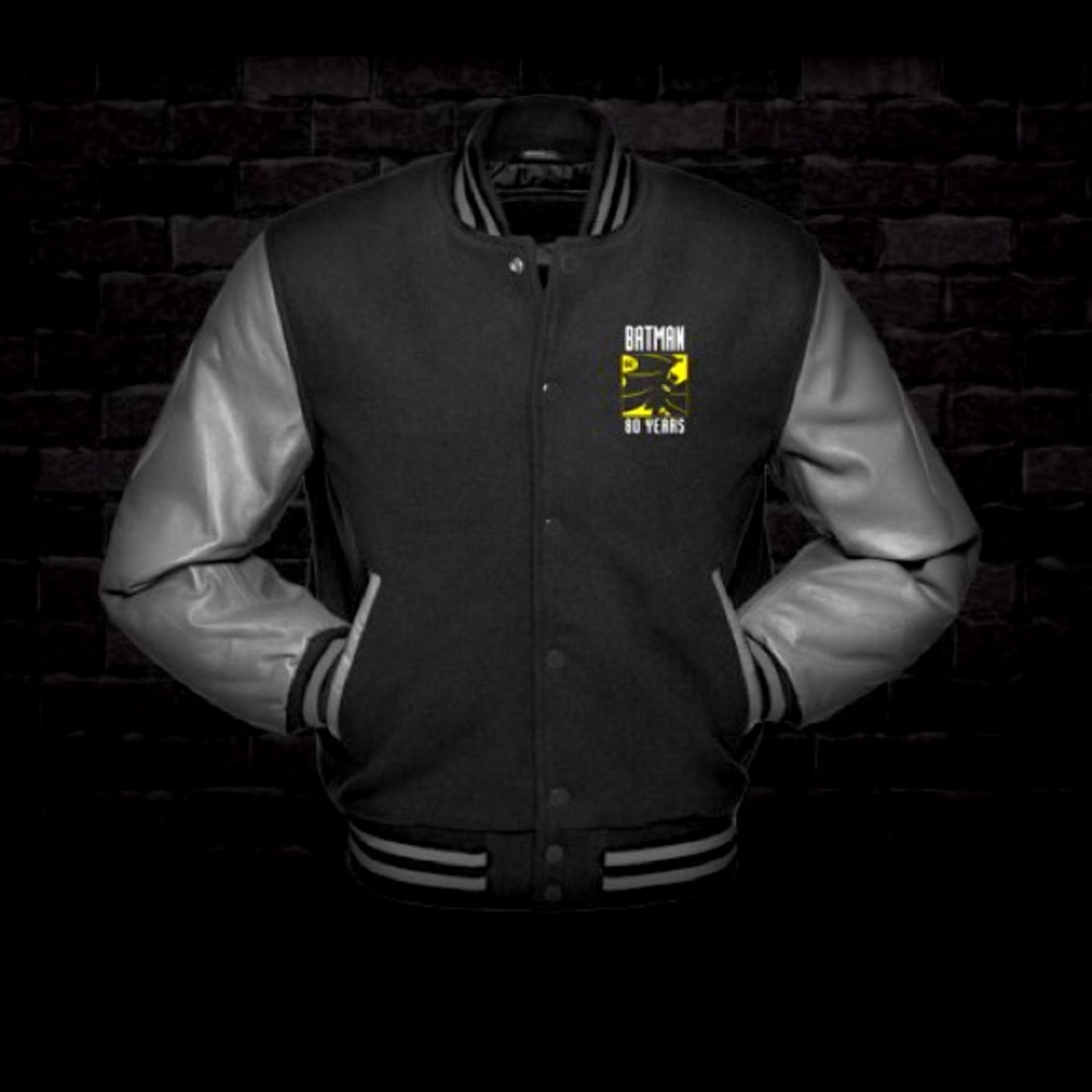 Loot Crate Batman 80th Limited Varsity Jacket